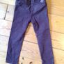 Age 3 NEXT Skinny Trousers Maroon / Wine Image 2