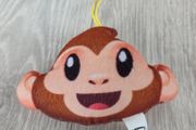 Money face soft hanging toy