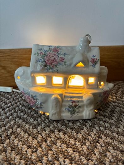 Vintage Gorski Noah's Ark Lamp/ Night Light