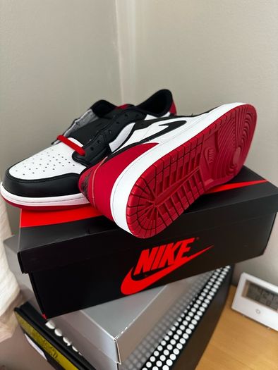Air Jordan 1 Low OG Black Toe