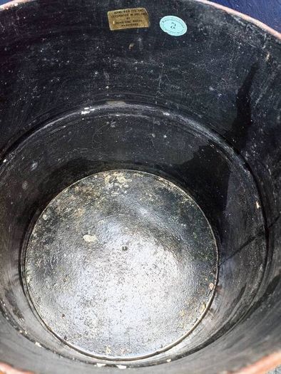 Hand Decorated Galvanised Bucket