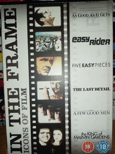 Jack Nicholson In The Frame 6 Dvd Collection Boxset Easy Rider Five Easy Pieces The Last Details Etc