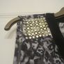 Savida Green/Black Patterned Blouse/Top Image 5