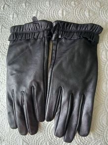 NEW Totes Womens Genuine Leather Gloves L