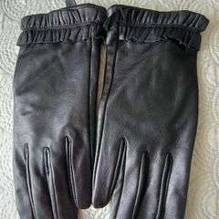 NEW Totes Womens Genuine Leather Gloves L