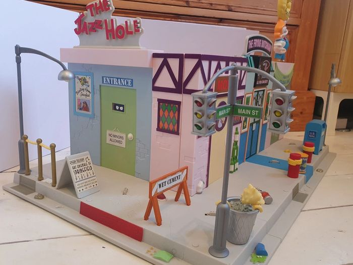 Playmates The Simpsons Main Street Interactive Environment 2002