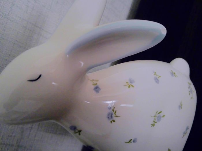 Pair of lovely China Rabbits 7 euro