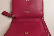 Valentino Garavani Rock Stud Calfskin Wallet for Ladies