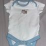 3 Dunnes newborn baby vests Image 2