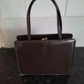 Genuine vintage Beverly leather handbag Image 2