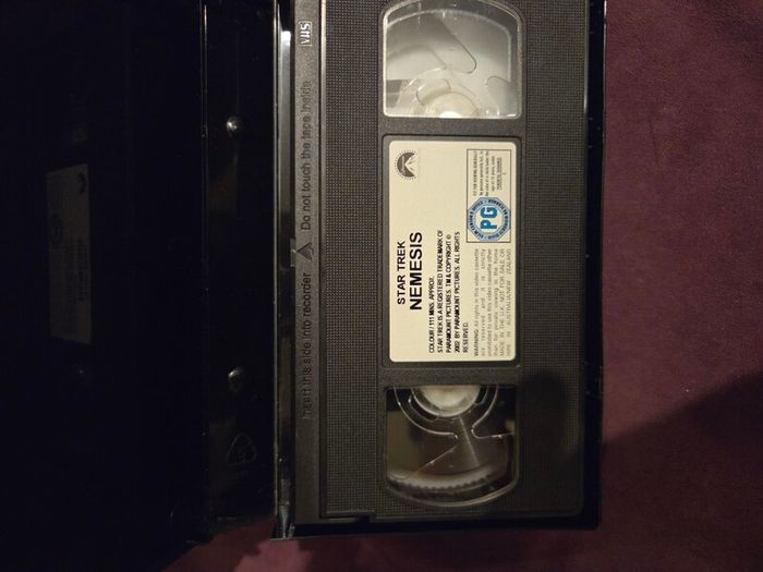 Star Trek Nemesis VHS