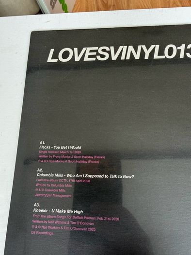 Dublin Loves Vinyl. Sealed albums.