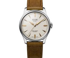 Kuoe Kyoto ROYAL SMITH 90-006 Large - 39mm Silver Case Ivory Dial