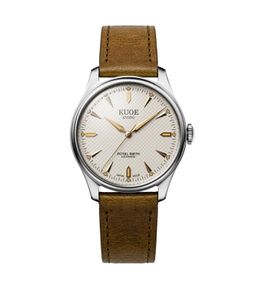 Kuoe Kyoto ROYAL SMITH 90-006 Large - 39mm Silver Case Ivory Dial