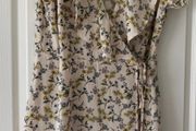 Wrap dress floral new look 16