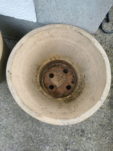 Two Glazed pots