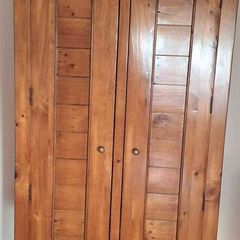 New  Solid Oak Double Wardrobe