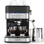 Espresso Pro Maker, 15-Bar Pressure Pump, Barista-Style Coffee/Latte/Cappuccino Machine, Makes 2 Cups at Once, Includes Milk Frothing Wand, Stainless Steel Filter, Black (FREE SHIPPING) Image 2