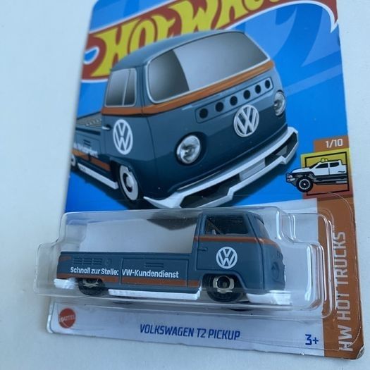 Fiat 500e, Alfa Romeo GTV6, VW T2 Pickup - Collectable Hot wheels