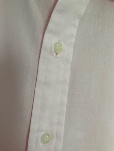 Daniel Hechter long-sleeved formal dress shirt in pastel light pink Collar Size: 15