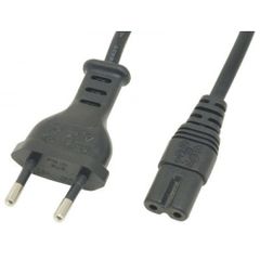 EU 2 Pin Power Cord (New)