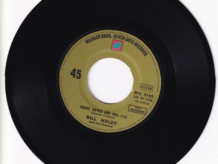 Bill Haley Rock Around The Clock French Pressing Warner Bros Records 45rpm