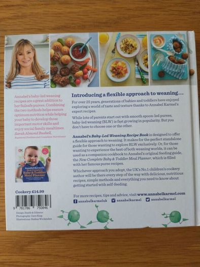 Annabel Karmel's Baby-Led Weaning Recipe Book