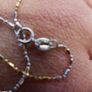 Vintage Italy Gold on Sterling Silver 925 Chain Image 4