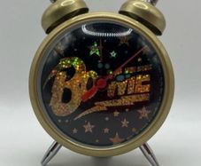Retro David Bowie Alarm clock