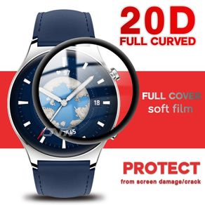 Screen Protector Cover for Huawei Honor Watch 2 46mm Smartwatch Protective Film for Honor Watch 2 46mm Not Glass