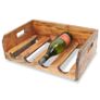 Wine Racks 4 pcs for 16 Bottles Solid Reclaimed Wood Image 2
