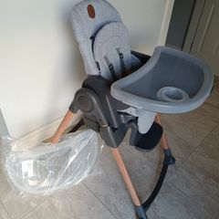 Maxi-Cosi Minla Plus High Chair + 2 New Tray Covers
