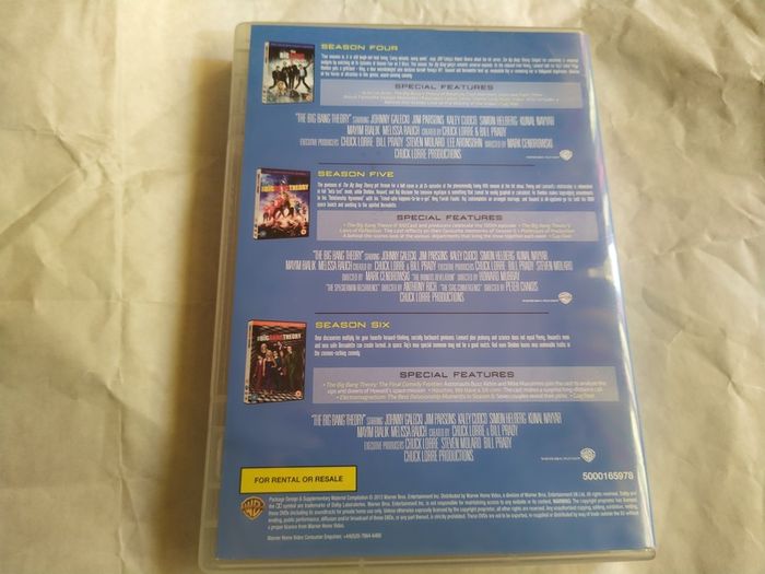 The Big Bang Theory Seasons 4-6 Dvd Boxset