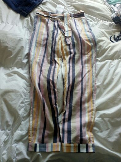 BNWT M&S Stripe Trousers 10_11yrs
