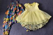 Dungaree &amp; Dress, 1,5- 2 years