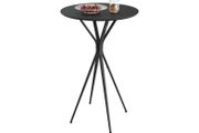 Bar table with metal frame 60 x 60 x 105 cm
