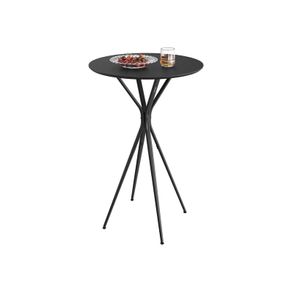 Bar table with metal frame 60 x 60 x 105 cm