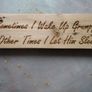 Womans Shed Rustic Garden Board for Mum Image 3