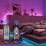 LED Strip Lights 40M Music Sync Color Changing RGB LED Strip with Remote & App Control, Built-in Mic, RGB Rope Lights [Energy Class A+] Image 3