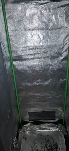 Grow Tent (Used) 60x60x180cm + 75 Watts Full Spectrum LED Grow Light + Fan (Usb-C)