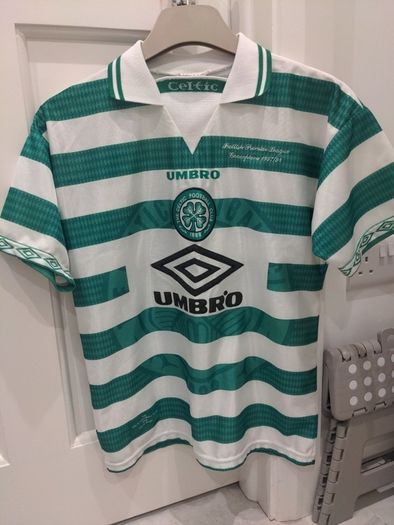 UMBRO Celtic football club - Scottish Premier League Championship 1997/98