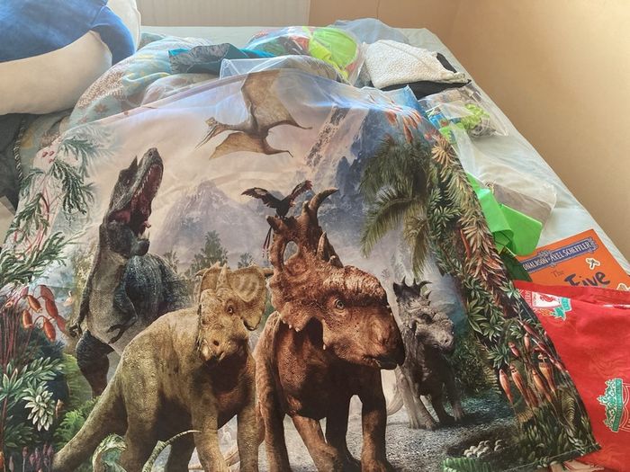 Dinosaur fabric material