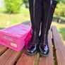 Lelli Kelly Long Knit and Patent Boots, Size EU35, UK2.5, AV Image 2