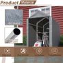 Garden Waterproof Anti-UV Bike Storage Tent Bicycle Motorcycle Shed Shelter Image 6
