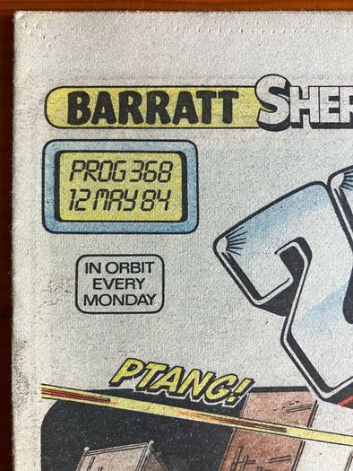 Comic: '2000AD' no. 368 (12/05/1984)