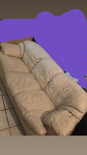 FREE 3 Seater Leather Couch