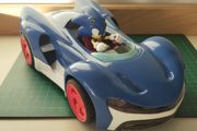 Sonic the Hedgehog  Racing Car Toy