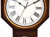 Clocks Acctim Pendelum Dark Pine Wall Mounted Clocks Brass Bezel Second Timer Movement WOODSTOCK All New Stock Boxed Fully Guaranteed