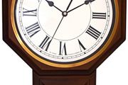 Clocks Acctim Pendelum Dark Pine Wall Mounted Clocks Brass Bezel Second Timer Movement WOODSTOCK All New Stock Boxed Fully Guaranteed