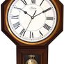 Clocks Acctim Pendelum Dark Pine Wall Mounted Clocks Brass Bezel Second Timer Movement WOODSTOCK All New Stock Boxed Fully Guaranteed Image 2